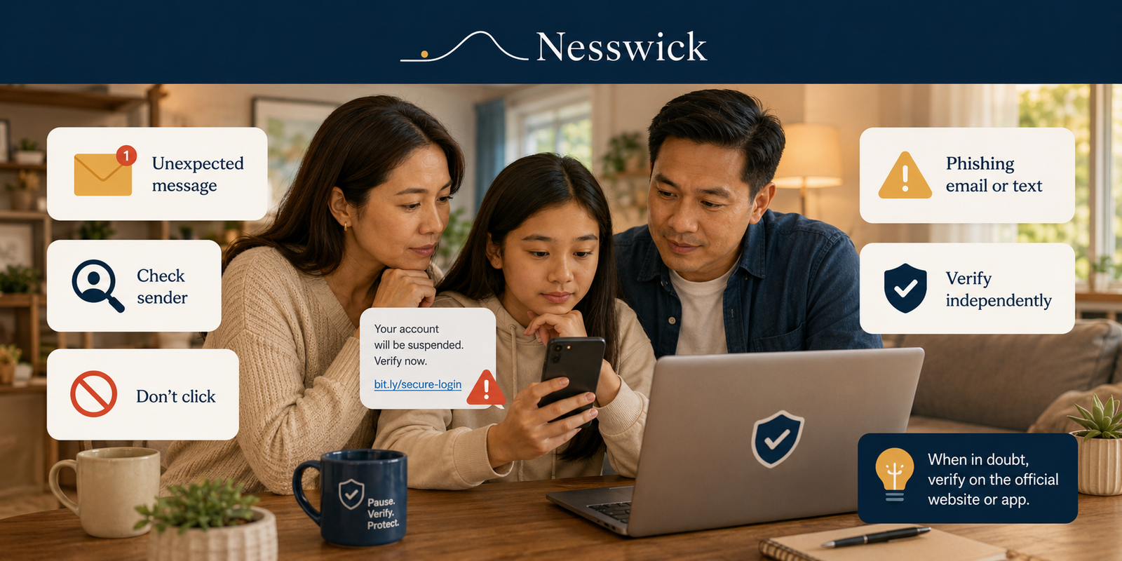 How to Spot a Phishing Email or Text Message