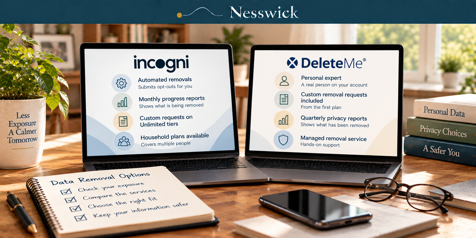 Incogni vs DeleteMe: Two Different Removal Models, Not Two Price Tags
